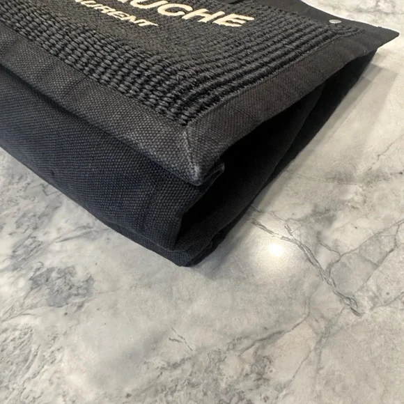 Saint Laurent Rive Gauche Tote Bag in Raffia - Picture 8 of 13